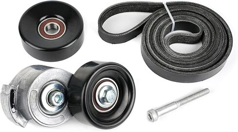Tykick سير السربنتين الموتر المهمل بكرة محرك عدة لفورد رينجر مازدا B3000 3.0L V6 1997-2006 يستبدل 90K-38385A 38114 49385 38385 3L5Z6B209AA F2TZ6B209B 38001 12552361 6PK2243، K060882 in Saudi Arabia