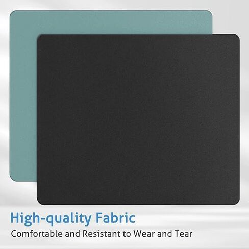 2 pcs Mouse pad Set, Rubber Base, Non Slip and Waterproof, Lightweight and Comfortable, Durable, Suitable for Offices, Families, and Dormitories in Saudi Arabia