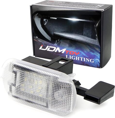 iJDMTOY فائقة السطوع 2 وات زينون أبيض كامل LED مجموعة مصابيح LED متوافقة مع Volkswagen MK4 Golf Jetta Bora Beetle Touareg، مدعوم بثنائيات LED 18-SMD in Saudi Arabia