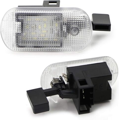 iJDMTOY فائقة السطوع 2 وات زينون أبيض كامل LED مجموعة مصابيح LED متوافقة مع Volkswagen MK4 Golf Jetta Bora Beetle Touareg، مدعوم بثنائيات LED 18-SMD in Saudi Arabia