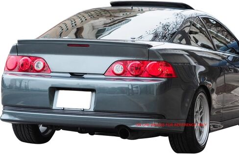 جناح صندوق السيارة المطلي مسبقًا متوافق مع 2002-2006 Acura RSX، نمط المصنع ABS مطلي #B92P Nighthawk أسود لؤلؤي التمهيد الشفة الخلفية الجناح غطاء سطح السفينة متاح in Saudi Arabia