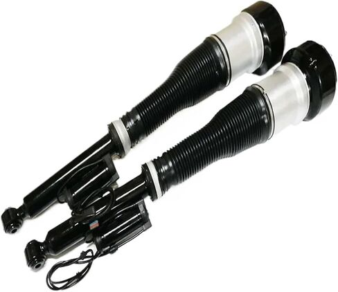 2pcs Compatible For Benz S-Class W221 4MATIC Rear Left And Right Air Suspension OEM 2213205513 2213205613 Strut Shock(2matic RWD) in Saudi Arabia