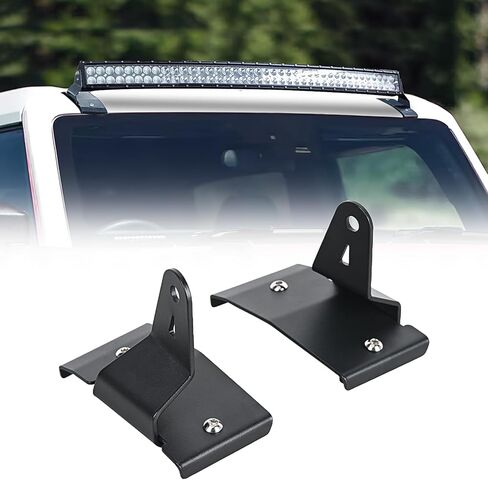 Nilight 42 inch Curved LED Light Bar Bracket Mounting Upper Windshield Roof Cab Brackets Compatible with Ford Bronco 2 Door and 4 Door 2021 2022 2023 2024 in Saudi Arabia