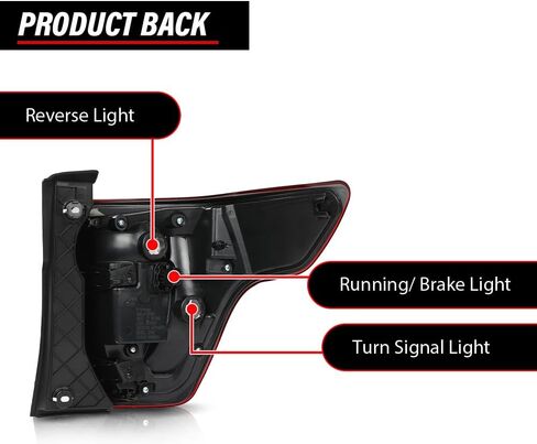 Rear Tail Light Brake Lamp Assembly, Fit Ford Explorer 2016 2017 2018 2019, Left Driver Side, Red Lens W/o Harness,Luces Traseras, Faros Traseros in Saudi Arabia