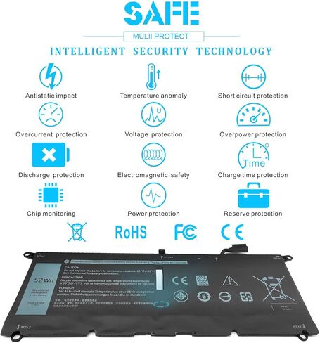 800049-001 KI04 K104 Battery for HP Pavilion 17-g 17t-s 15-ab 15t-ab 15-an 15-ab223cl 15-ab243cl 15-ab247cl 17t-s100 17-g119dx 17-g192dx 17-g133cl 17-g121wm 17-g153us 800009-421 800010-421 800050-001 in Kuwait