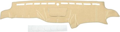 Dash Cover Compatible for Jeep Wrangler JK 2007-2017, Non-Slip Polyester Silicone Gray Center Console Dashboard Cover Pad Carpet in Saudi Arabia