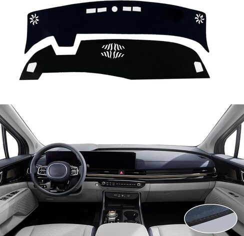 Fit for KIA Carnival 2025 2026 Dashboard Cover Pad,Car Dashboard Cover,Dash Cover Mat Pad Protector Carpet,Dash Covers,Car Accessories,Automotive Interior Accessories. in Kuwait