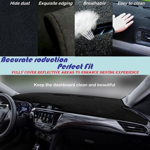 Fit for KIA Carnival 2025 2026 Dashboard Cover Pad,Car Dashboard Cover,Dash Cover Mat Pad Protector Carpet,Dash Covers,Car Accessories,Automotive Interior Accessories. in Kuwait