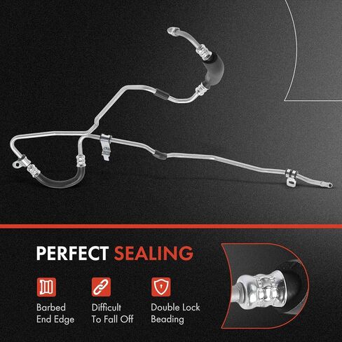 مجموعة خط خرطوم إرجاع خرطوم التوجيه القوي A-Premium متوافقة مع Hyundai Santa Fe 2003 2004 2005 2006 3.5L، من Gear، استبدال # 5756026500 in Saudi Arabia