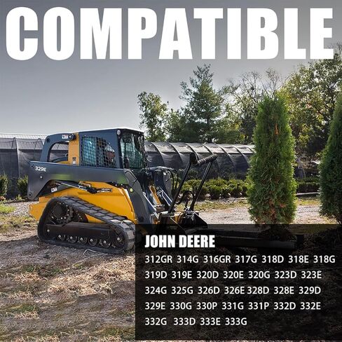 2 Pcs AT359416 Cabin Air Filter Compatible with John Deere Skid Steer Loader 312GR, 314G, 316GR, 317G, 318D, 318E, 318G, 319D, 319E, 320D, 320E, 320G, 323D, 323E & More Replaces WP10175, PA5698 in Kuwait