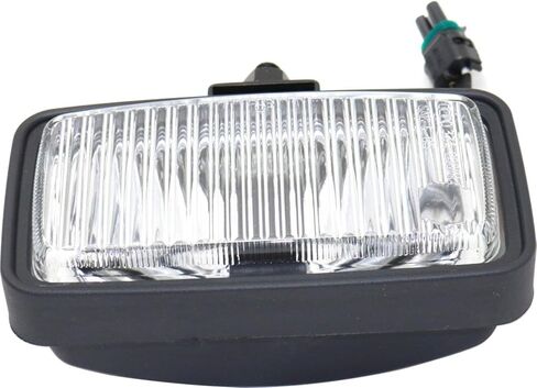 مجموعة مصابيح الضباب Garage-Pro متوافقة مع International 9100 SBA 1998-1999، 9100i SBA 2000-2003، 9200 SBA 1993-2000، 9200i SBA 2000-2011 هالوجين مع لمبة (مصابيح) أمامية وجانب السائق والراكب in Saudi Arabia