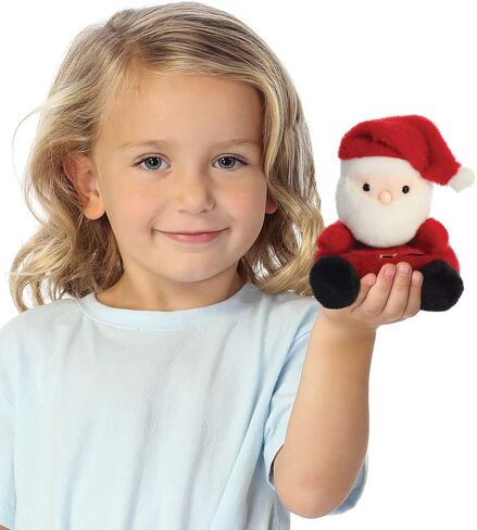 Aurora, 99131, Palm Pals Santa Claus, 5In, Soft Toy, Red & White in Saudi Arabia