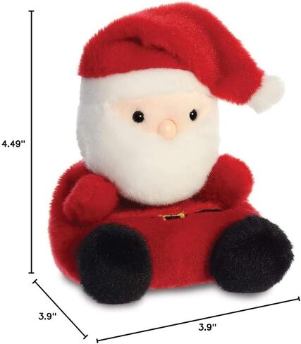 Aurora, 99131, Palm Pals Santa Claus, 5In, Soft Toy, Red & White in Saudi Arabia