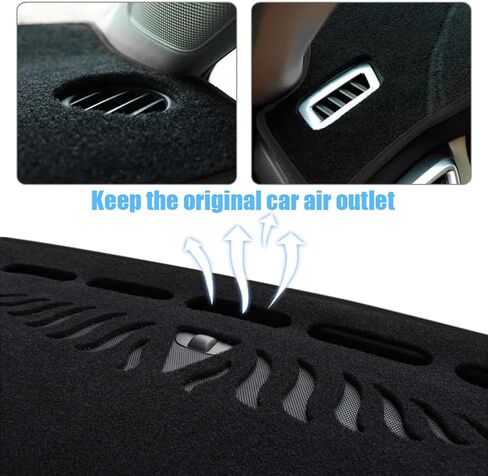 Fit for Lexus NX300 2015-2020,Car Dashboard Cover,Non-Slip Dash Mat Dashboard Cover,Black Dash Cover Mat,Automotive Interior in Saudi Arabia