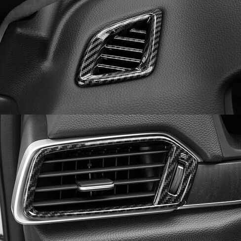 x xotic tech غطاء منفذ تيار متردد جانبي للوحة القيادة، نمط ألياف الكربون، متوافق مع Honda Accord الجيل العاشر 2018-2022 in Kuwait