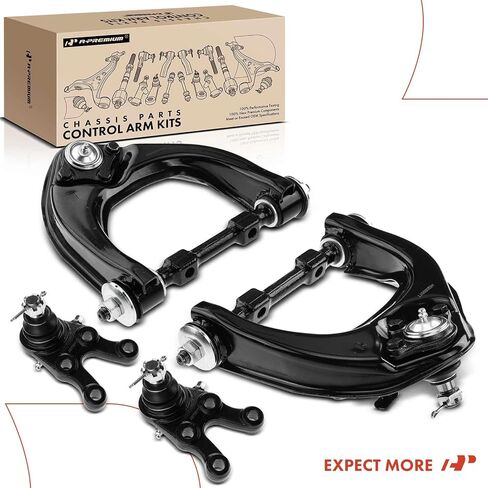 A-Premium Set of 4, Front Upper Control Arm, Lower Ball Joint, Compatible with Mitsubishi Montero 1997-2000, Montero Sport 1997-2004 in Saudi Arabia