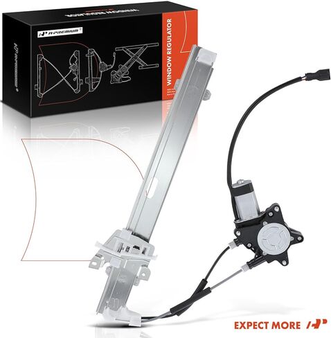 A-Premium Power Window Regulator with Motor Compatible with Kia Rio 2001-2005 Front Driver Side in Saudi Arabia