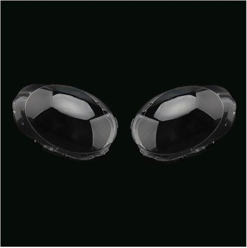 Car Front Headlamp Cover Headlight Shell Transparent Lampshade Lens Compatible For BMW Mini F55 F56 F57 2014 2015-2018 Headlamp Shell(Only Right Side) in Saudi Arabia