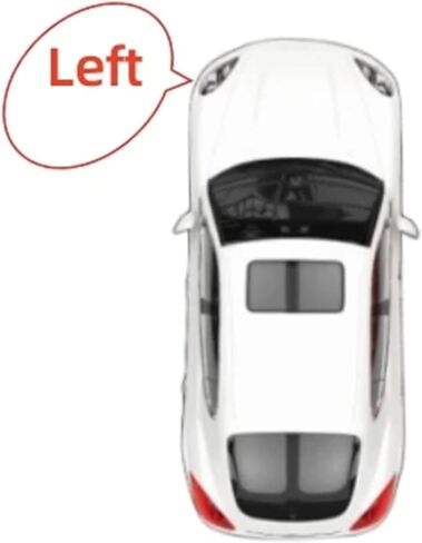 Compatible For Citroen DS3 2011 2012 2013 2014 Car Accessory Products Replace Durable PC Material Lights Shell Headlight Lampshade(Right) in Saudi Arabia