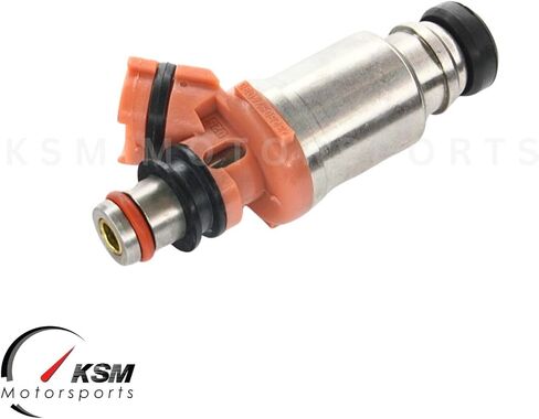 6 x Fuel Injectors Compatible with 1992-1998 TOYOTA LANDCRUISER FJZ80 / FZJ70 / FZJ75 / J80 1FZ-FE 4.5L I6 Replaces 23250-74080, 23209-74080, 842-12131, FJ375 in Saudi Arabia