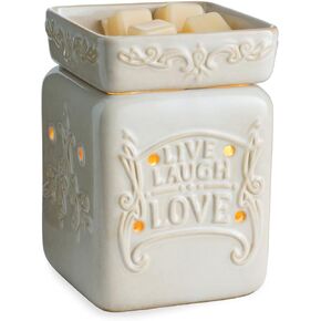 CANDLE WARMERS ETC. Illumination Fragrance Warmer for Kids/Teens/Tweens- Light-Up Warmer for Warming Scented Candle Wax Melts, White & Pink Unicorn in Kuwait