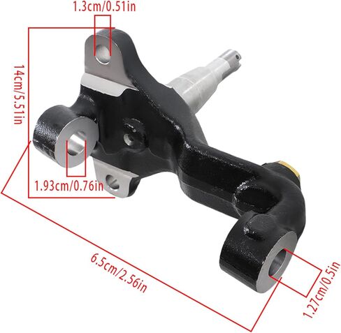 munirater Pair Body Disc Brake Stock Spindles Replacement for Skylark 1964-1972 Replacement for GS 1964-1972 Replacement for Chevelle 1964-1972 in Saudi Arabia