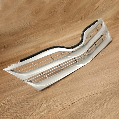 HECASA Front Upper Grille Compatible with 2013-2016 Toyota Venza Replacement for TO1200359C 531010T020 Silver Honeycomb Mesh Bumper in Saudi Arabia