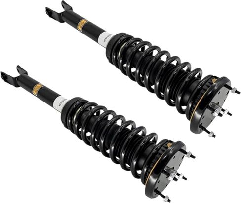 Pair Front Left Right Spring Suspension Shocks Absorber Strut With Electric Compatible For Jaguar XJ XJR X351 RWD 2010-2019 C2Z17058 in Saudi Arabia