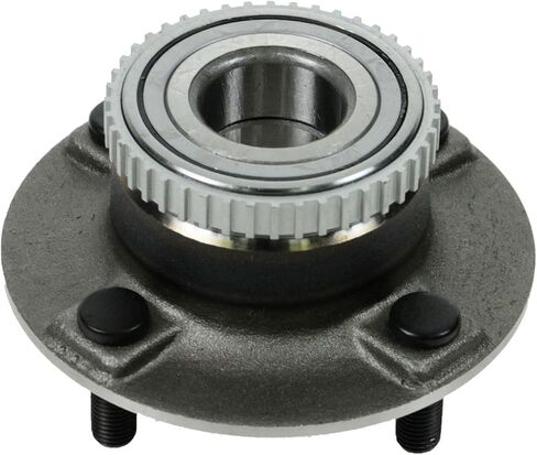 TRQ 2 Piece Rear Wheel Bearing & Hub Assembly Set Compatible with 1995-2000 Ford Contour 1999-2002 Mercury Cougar Mystique in Saudi Arabia