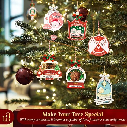 Christmas Pregnancy Announcement Ornament - Baby Coming 2025, Pregnant Christmas Ornament 2024, Pregnancy Ornaments Expecting Parents Gifts, Grandparents Baby Announcement Ideas in Kuwait