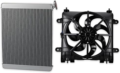 2411816 Radiator & High Performance Fan-Assembly For Polaris 570 900 1000 Crew XP 2013-2025 1240664 1241050 in Saudi Arabia