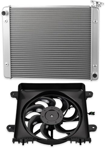 2411816 Radiator & High Performance Fan-Assembly For Polaris 570 900 1000 Crew XP 2013-2025 1240664 1241050 in Saudi Arabia