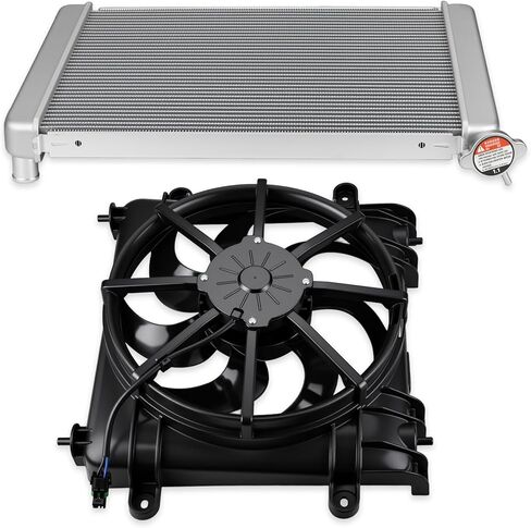 2411816 Radiator & High Performance Fan-Assembly For Polaris 570 900 1000 Crew XP 2013-2025 1240664 1241050 in Saudi Arabia