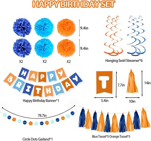 زينة عيد الميلاد، لافتة عيد ميلاد سعيد، زخارف حفلات باللون الأزرق والبرتقالي مع الكريات هامشية للتعليق، زينة دائرية، نقاط دائرية، إكليل للأولاد والرجال والنساء، زينة الحفلات in Kuwait