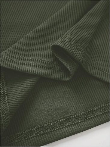 Men's High Neck Tank Top Sleeveless Ribbed Knit Slim Fit Tank Vest Casual Basic Tee Tops in Kuwait