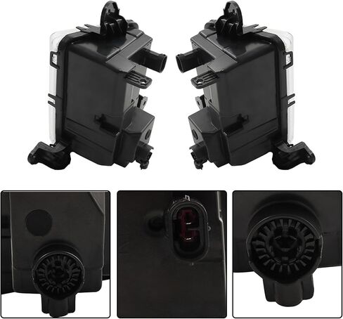 2 PCS Fog Lights Left and Right Side Replacement for Sierra 1500 AT4 Denali SLT 2019 2020 2021 with Wiring Kit GM1038258 GM1039258 in Saudi Arabia