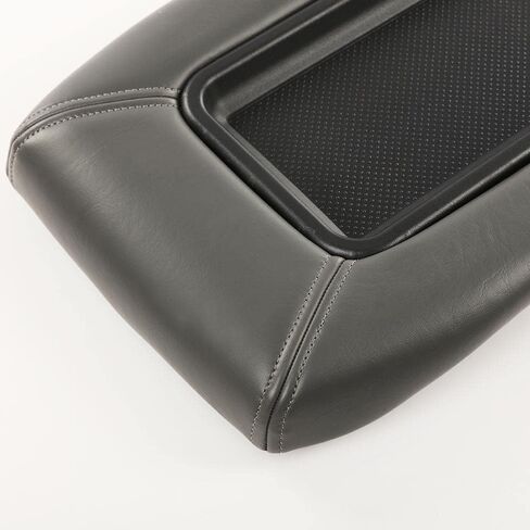 Center Console Armrest Lid Kit Center Console Cover Gray Compatible with Chevy Silverado Suburban Tahoe Sierra Yukon 1999-2007 19127364 19127365 19127366 in Saudi Arabia