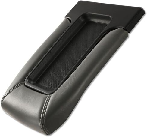 Center Console Armrest Lid Kit Center Console Cover Gray Compatible with Chevy Silverado Suburban Tahoe Sierra Yukon 1999-2007 19127364 19127365 19127366 in Saudi Arabia