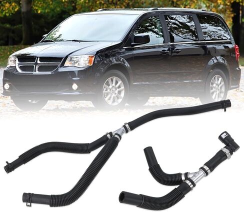 Aluminum HVAC Heater Hose Assembly Compatible With 2011-2019 Dodge Grand Caravan,2011-2016 Chrysler Town & Country 3.6L Replace#626-315HP 5058729AD 5058729AE 5058729AG 5058729AH in Saudi Arabia