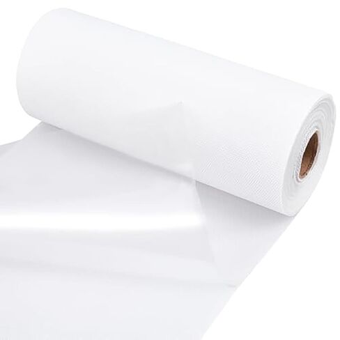 10 Ft x 12.4 Inch Hot Fix Transfer Tape, Rhinestones Transfer Film Paper Roll - 0.3mm Thick, Ideal for DIY Rhinestone Pattern Positioning on Clothes, Fabric & Craft Decorations in Saudi Arabia