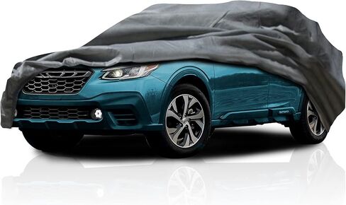 5 Layer Car Cover for Subaru Ascent 2019-2026 SUV 4-Door Semi Custom Fit Full Coverage Heavy Duty All Weather Sun Protection Breathable Dust Wind Shield in Saudi Arabia