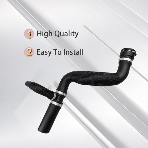 Radiator Coolant Hose Compatible with Je'ep Renegade 1.3L 2.4L 2015 2016 2017 2018 2019 2020 2021, Replace 68246567AA in Kuwait