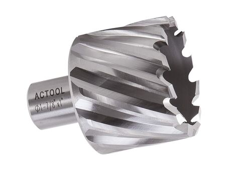 ACTOOL 15/16" Diameter × 1" Depth of Cut HSS ANNULAR CUTTER with 3/4'' Weldon Shank in Saudi Arabia