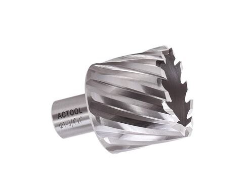 ACTOOL 15/16" Diameter × 1" Depth of Cut HSS ANNULAR CUTTER with 3/4'' Weldon Shank in Saudi Arabia