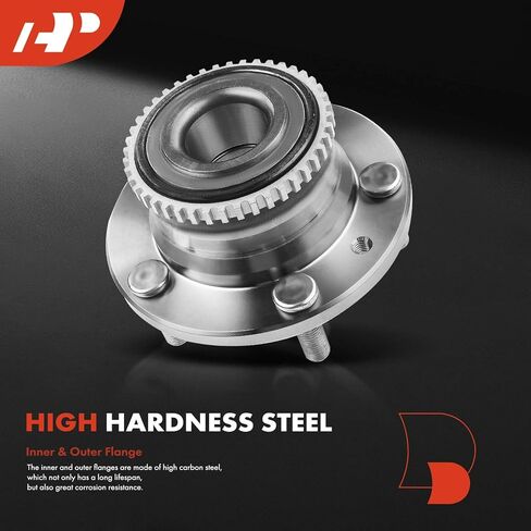 A-Premium 2 x Rear Wheel Bearing and Hub Assembly with ABS Ring & 5-Lug Compatible with Mazda Millenia 2001-2002, MPV 2000-2006, Protege 2000-2003, Protege5 2002-2003 in Saudi Arabia