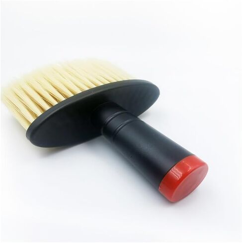 1PC Black and Red Soft - Bristled Car Air Outlet Cleaning Brush: Ideal for Dashboard and AC Vents in Saudi Arabia