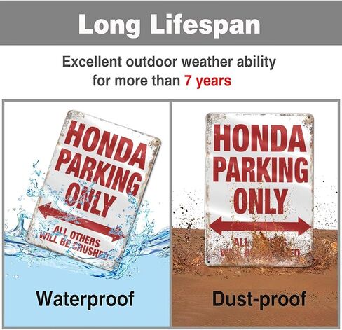 Parking Only Tin Wall Sign The Art Iron Painting Plaque Metal Wall Decoration Poster Decor Gifts for Office Home Cafe Shop Bar in Kuwait