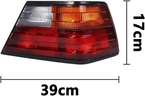 Compatible With Mercedes Benz W124 E Class 1986 1987 1989 1990-1995 Car Rear Bumper Tail Light Brake Light Brake Lamp Tail Lamp Shell Cover(Right) in Saudi Arabia