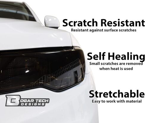 BOGAR TECH DESIGNS For BMW M4 2021+ Rear Taillight Tint Kit PPF, Light Smoke in Saudi Arabia