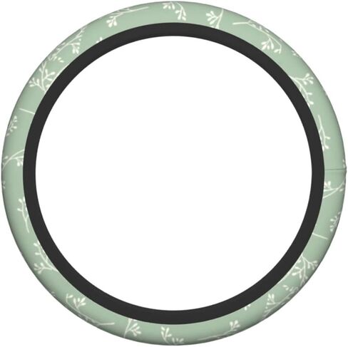 غطاء عجلة القيادة باللون الأخضر السرخسي، واقي عجلة السيارة مقاس 15 بوصة، ملحقات السيارات العالمية in Kuwait